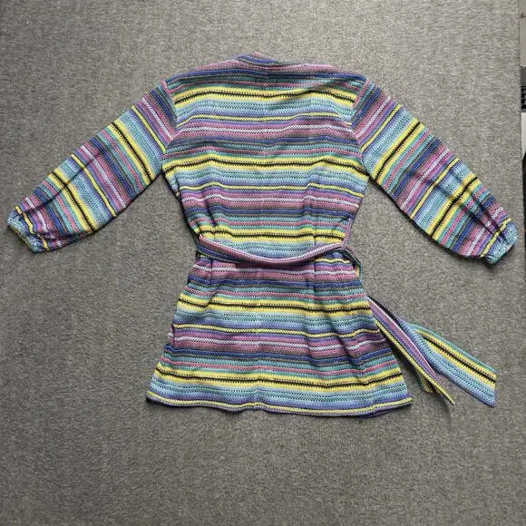 Majorelle Neo Robe Womens Small Colorful Revolve Knit Long Sleeve Kimono - Picture 4 of 6